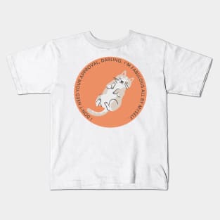 Cat - Fabulous All By Myself Kids T-Shirt